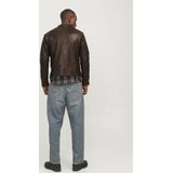 Leren Jas - Zwart - 100% Lamsleer - Waterafstotend