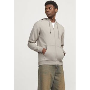 JACK & JONES Bradley - Sweatvest - Beige - Katoenmengsel - Met Capuchon