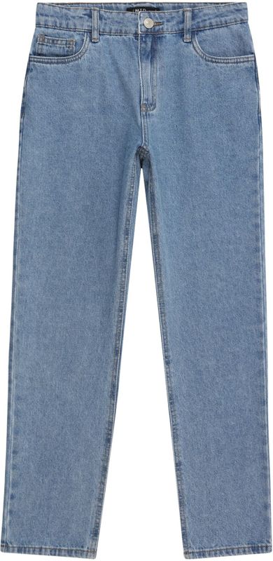 Jeans - High Waist Mom Fit - Met Ritssluiting - Aansluitende Bovenkant - Verstelbare Taille