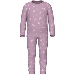 Pyjama's - Streep - Ribgebreid - Lange Mouwen - Elastische Taille