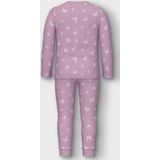 Pyjama's - Gestreept - Ribgebreide Stof - Lange Mouwen - Elastische Taille