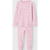 Pyjama's - Gestreept - Ribgebreide Stof - Lange Mouwen - Elastische Taille