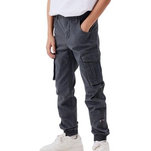 Name It - Bamgo Reg/r Twi Broek - Cargo Broek - Blauw - Katoen