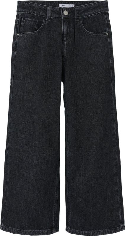 Denim - Wide-Fit Jeans - Blauw - Katoen - Baggy Fit