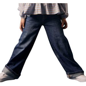 Name It Weite Jeans Rose (1-tlg) Plain/ohne Details