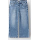 NAME IT KIDS - Wide Fit Jeans - Blauw - Denim