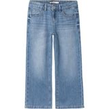 NAME IT KIDS - Wide Fit Jeans - Blauw - Denim