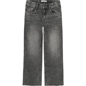 Jeans - Wijde Pasvorm - Denim - Verstelbare Taille - Zware Slijtage