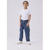 Name It - Ryan St - Spijkerbroek - Denim - Straight Fit - Verstelbare Taille