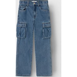 Name It - Ryan St - Spijkerbroek - Denim - Straight Fit - Verstelbare Taille