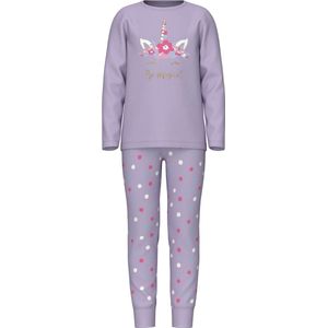 Name It Schlafanzug NKFNIGHTSET PASTEL LILAC MAGICAL