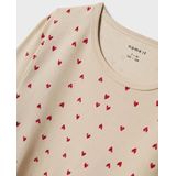 Name it - Peyote Hearts - Nachthemd - Beige