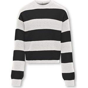 Only Kogfranca Short Stripe Knt Noos Meisjes Trui