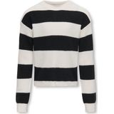 Kids Only Trui Kogfranca Short Stripe Knt Noos 15326339 Cloud Dancer Dames 0 X L116