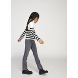 KIDS ONLY Meisjes Kogfranca Half Zip L/S Stripe Pullover - Cloud Dancer/Zwart