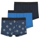 Name-it - Dark Denim Football - Boxershorts - Blauw - 3-pak