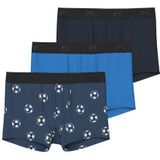 Name-it - Dark Denim Football - Boxershorts - Blauw - 3-pak
