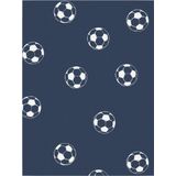 Name It - NKMNIGHTSET FOOTBALL - Pyjamaset - Blauw - Katoen