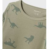 Pyjama's - Streepdessin - Ribgebreid - Lange Mouwen - Elastische Taille