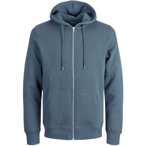 Zip-up Hoodie JACK & JONES. Katoen materiaal. Maten XL. Blauw kleur