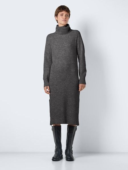 Noisy may Strickkleid »NMVIOLA L/S ROLLNECK KNIT DRESS FWD NOOS«