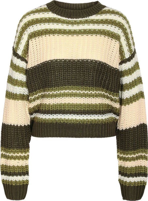 Noisy may Trui Nmcharlie O-neck Stripe Knit 27020786 Kalamata Dames