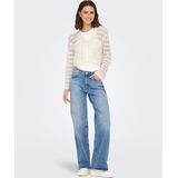 Only - ONLLYKKE TIE - Cardigan - Marshmallow - Lange Mouwen - V-hals