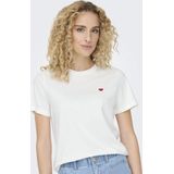 JDY - T-shirt - Zwart - Katoen - Regular Fit