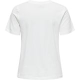 JDY - T-shirt - Zwart - Katoen - Regular Fit