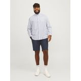 Jack & Jones Oxford Plus Size Overhemd Met Lange Mouwen
