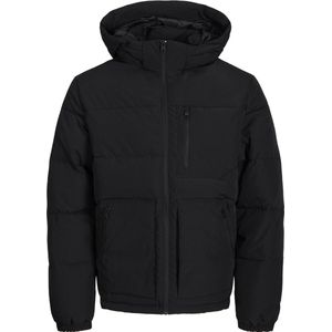Jack & Jones Jjeotto Puffer Jacket Pls Gewatteerde jas voor heren (1 stuk), zwart.