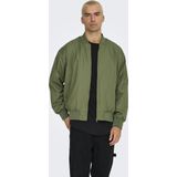 Only & Sons - Lightweight Windbreaker - Jack - Groen - Polyester