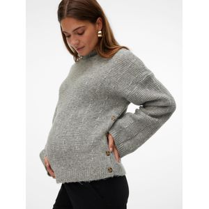 Gebreide Pullover - 2-in-1 - Voor Zwangerschap en Borstvoeding - Lange Mouwen - O-hals