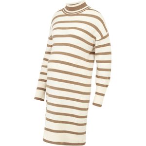 Mlrita - Zwangerschapsjurk - Gebreide Jurk - Lange Mouwen - Knielengte