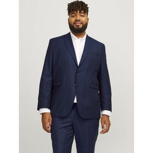 Enkelrijig Colbert - Inkeping Revers - Knoopsluiting - Slim Fit - Plus Size - Gerecycled Polyester/Wol/Viscose