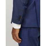 Plus - Slim Fit Blazer - Zwart - Gerecycled Polyester/Wol/Viscose