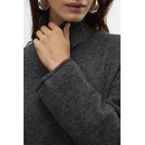 VERO MODA - Vmgemma - Jurk - Donkergrijs Gemêleerd - Knit