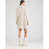 Gebreide Jurk - Rolkraag - Lange Mouwen - Kort - Relaxed Fit