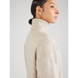 Gebreide Jurk - Rolkraag - Lange Mouwen - Kort - Relaxed Fit