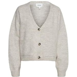 Aware by Vero Moda - Gebreide Cardigan - Zwart - 57% Gerecycled Polyester