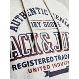 JACK&JONES PLUS JJELOGO SWEAT HOOD 2 COL Heren Trui - Kleur - Materiaal