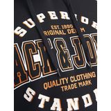 Hoodie - Plus Size - Lichtgrijs - 61% Polyester 39% Katoen