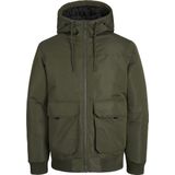 Jack & Jones Bomberjacke »JJCONSTRUCT BOMBER«, mit Kapuze