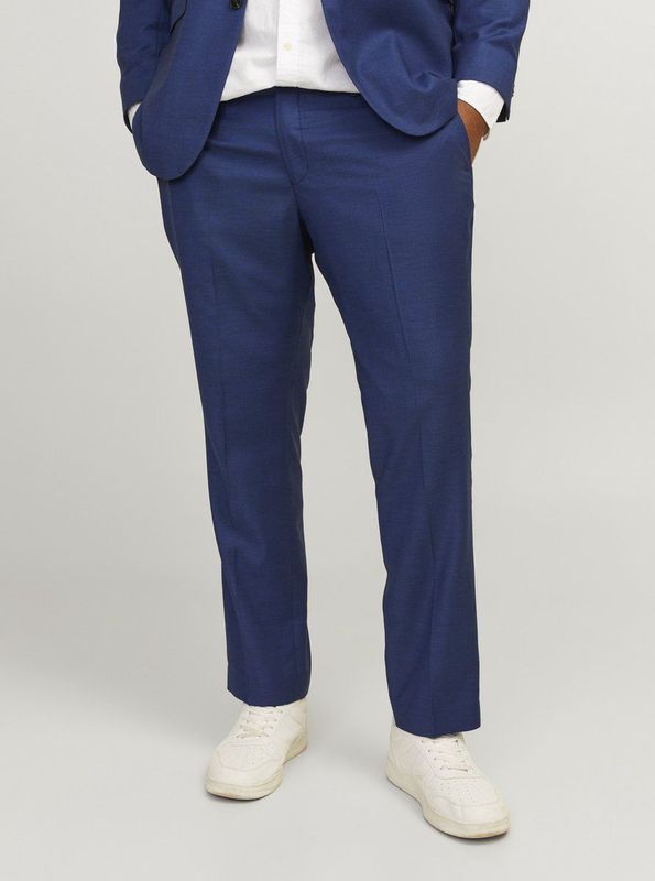 Formele Broek - Middelhoge Taille - Slim Fit - Gerecycled Polyester/Wol/Viscose