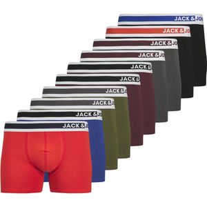 Jack & Jones - Jimmy Solid Boxers - 10 Eenheden - Kleur: Divers