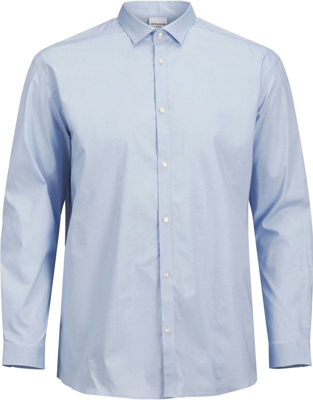 JACK & JONES Jjprparma - Overhemd - Blauw - Kasjmier - Losse Pasvorm