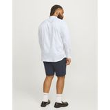 Formeel Shirt - Satijn - Kraag - Lange Mouwen - Plus-Size - Losse Fit