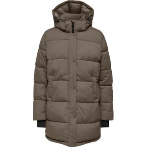 Puffer Jas - Groen - Gerecycled Polyester - Winddicht met Afneembare Capuchon