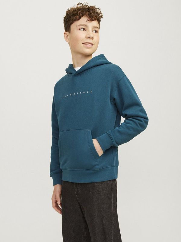 Jack&jones - Jjestar Jj Sweat Hood Noos Jnr - Jongens - Sweaters