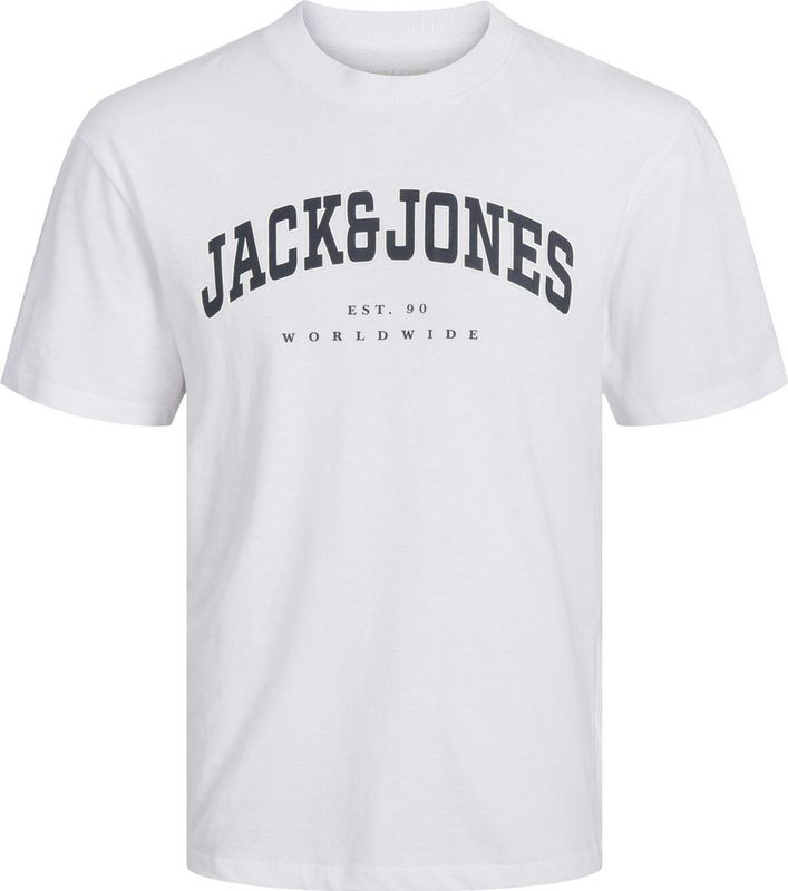 Jack Jones Jjecaleb Varsity Tee Ss o-Neck Sn Jnr Jongens t-Shirt2